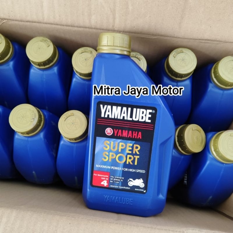 Jual Oli Yamalube Super Sport 1 Liter Shopee Indonesia