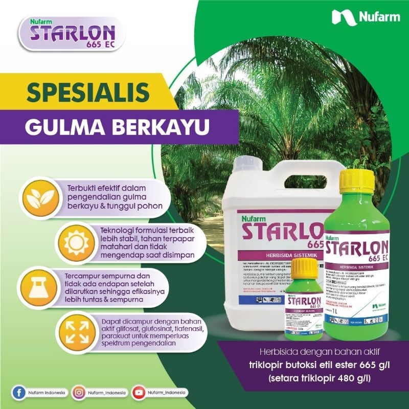 Jual Herbisida Starlon Ec Liter Shopee Indonesia