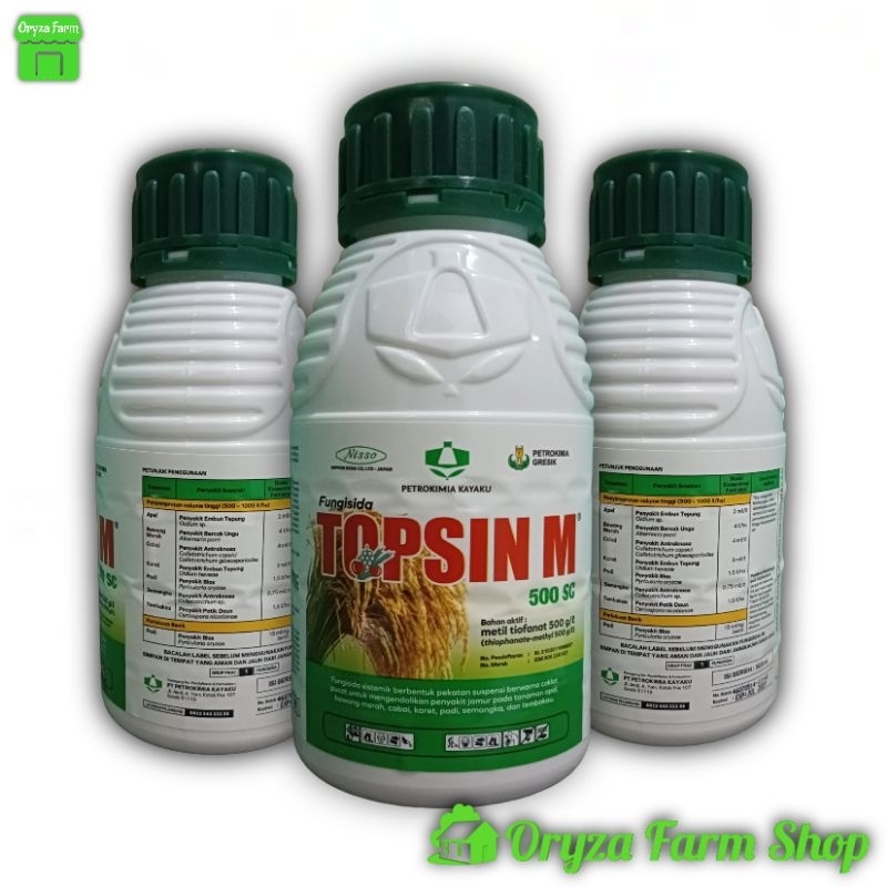 Jual Topsin 500 SC Fungisida Obat Penyakit Padi Dan Sayuran