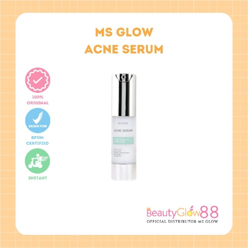 Jual Ms Glow Acne Serum Shopee Indonesia