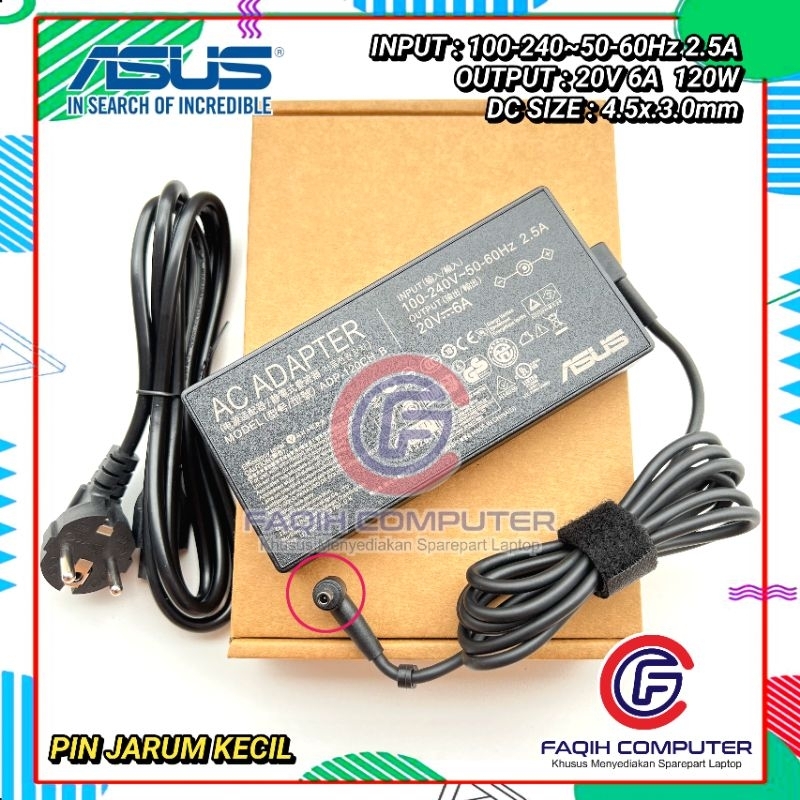 Jual Adaptor Charger Asus Vivobook Pro 14X OLED K3400PH N7400P 20V 6A