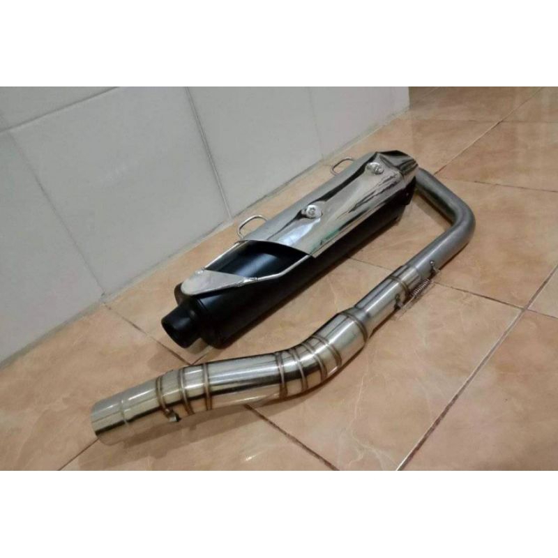 Jual TERLARIS Knalpot SCORPIO Bobokan Standar Racing Bass Adem Pnp