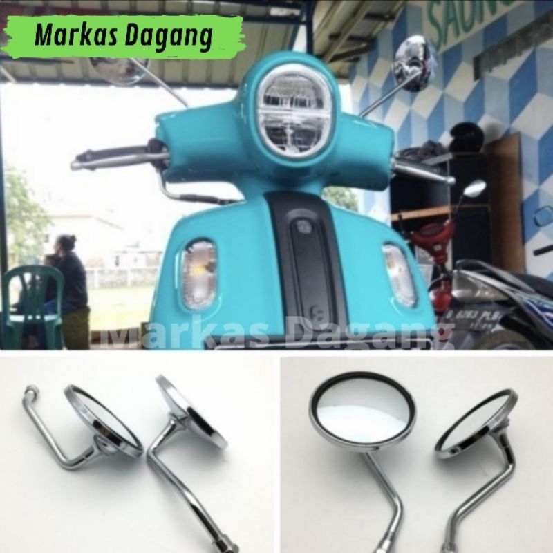 Jual Spion Motor Retro Bulat Yamaha Fazzio 125 Fino Mio Universal Motor