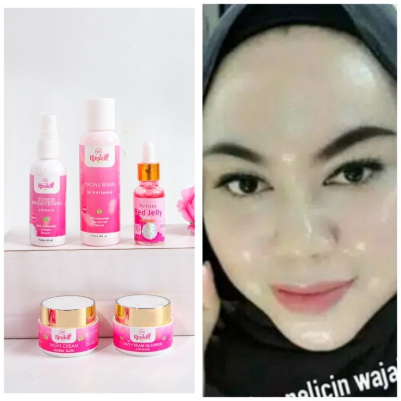 Jual NRGLOW RJNSKIN GLOW SKINCARE BPOM VIRAL PAKET CREAM WAJAH GLOWING