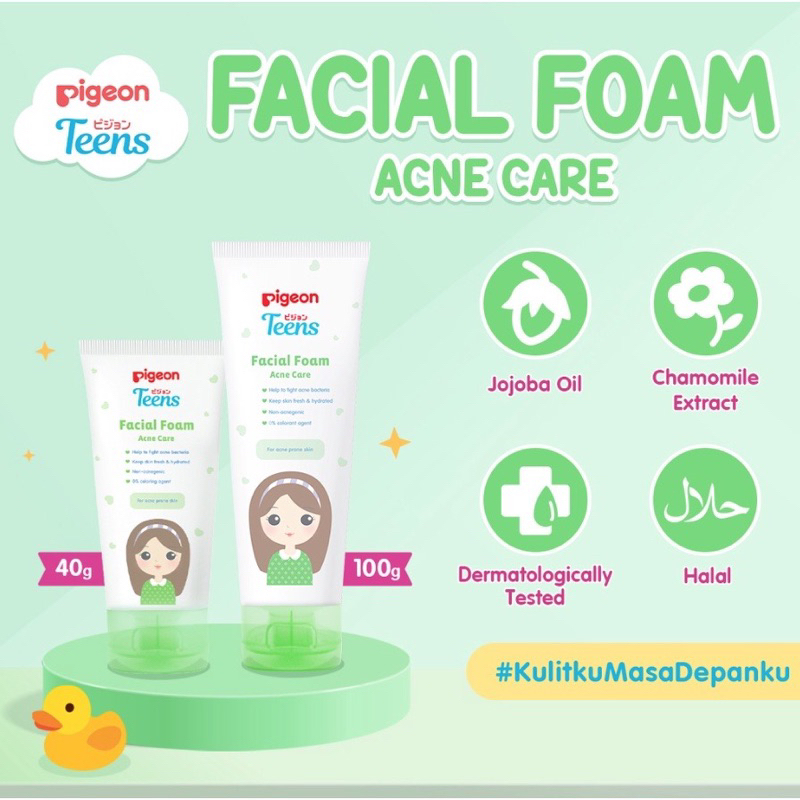 Jual Facial Foam Sabun Cuci Muka PIGEON FACIAL FOAM ACNE CARE Shopee