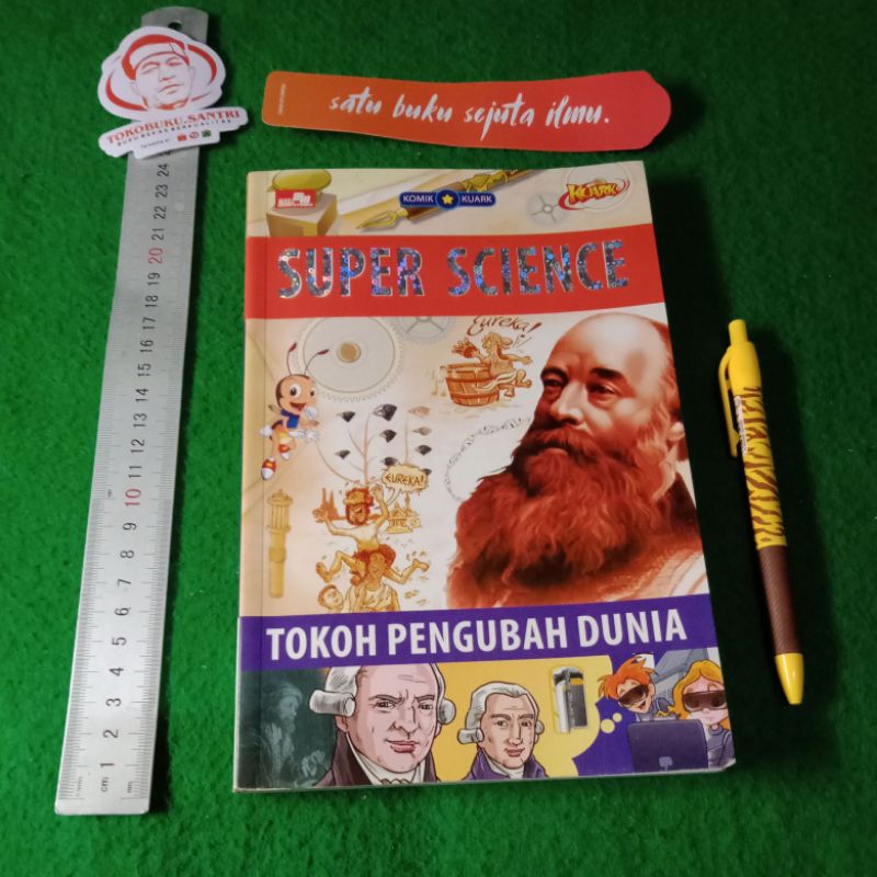 Jual Buku Komik Kuark Super Science Tokoh Pengubah Dunia Shopee