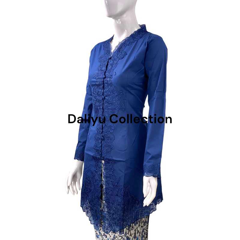 Jual Tess Daliyu Kebaya Encim Lengan Panjang Tunik Abaya Bordir