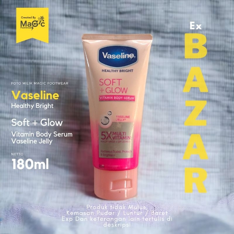 Jual Lotion Vaseline Healthy Bright Soft Glow Vitamin Body Serum