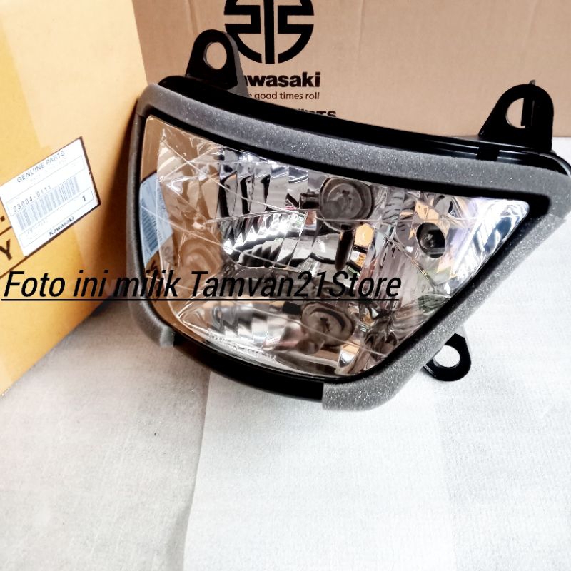 Jual REFLEKTOR LAMPU ASSY NINJA RR OLD ZX SET ORIGINAL Shopee Indonesia