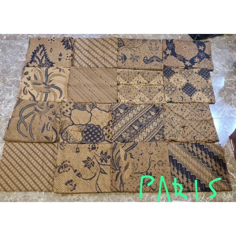 Jual Kain Batik Paris Solo Serian Sogan Bahan Paris Shopee Indonesia