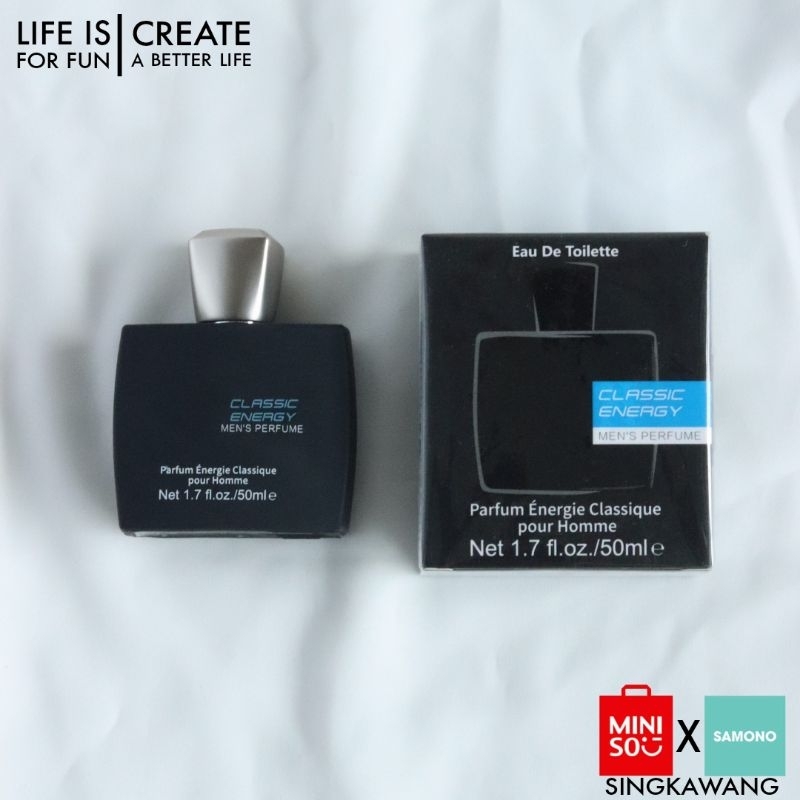 Jual MINISO Classic Energy Men S Perfume 50ML Shopee Indonesia