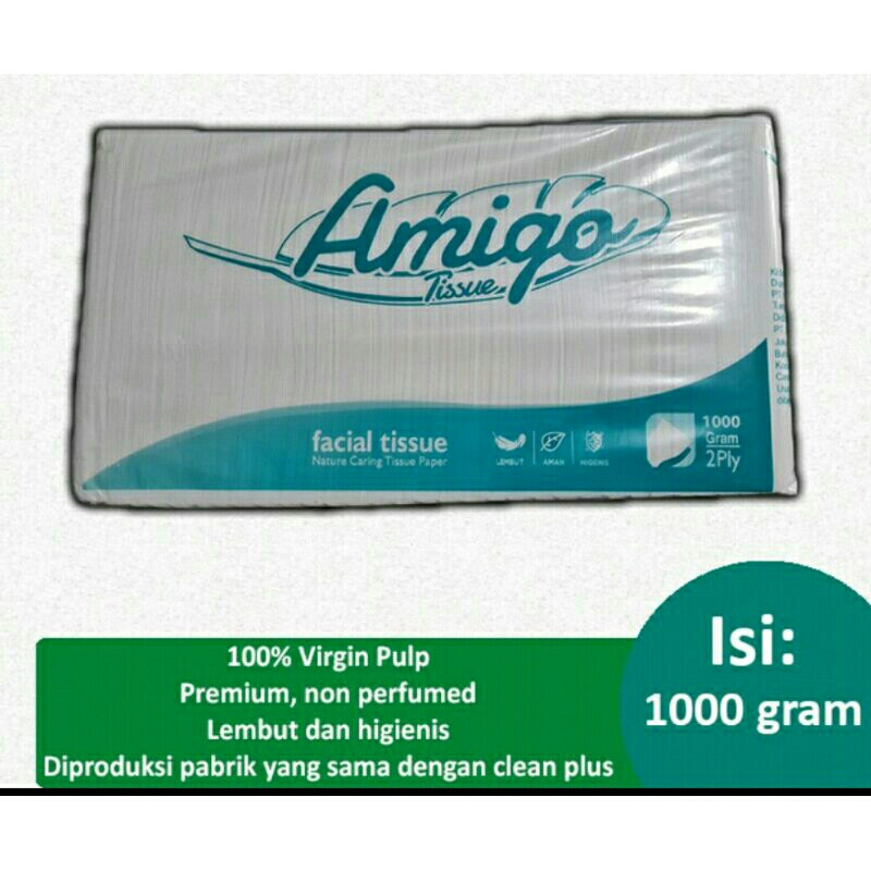 Jual Tissue Wajah Amigo Play Isi Kg Facial Tissue Gram