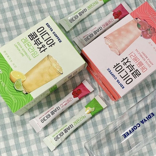 Jual Ediya Kombucha Teh Fermentasi Box T Minuman Kemasan Korea