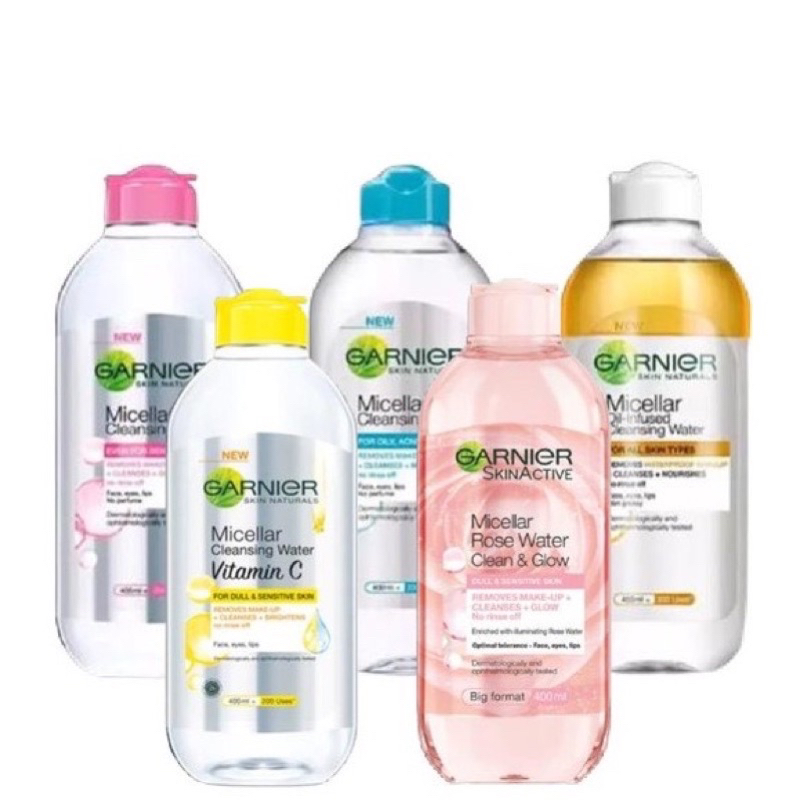 Jual Garnier Micellar Cleansing Water 400ml Pink Dan Biru Garnier