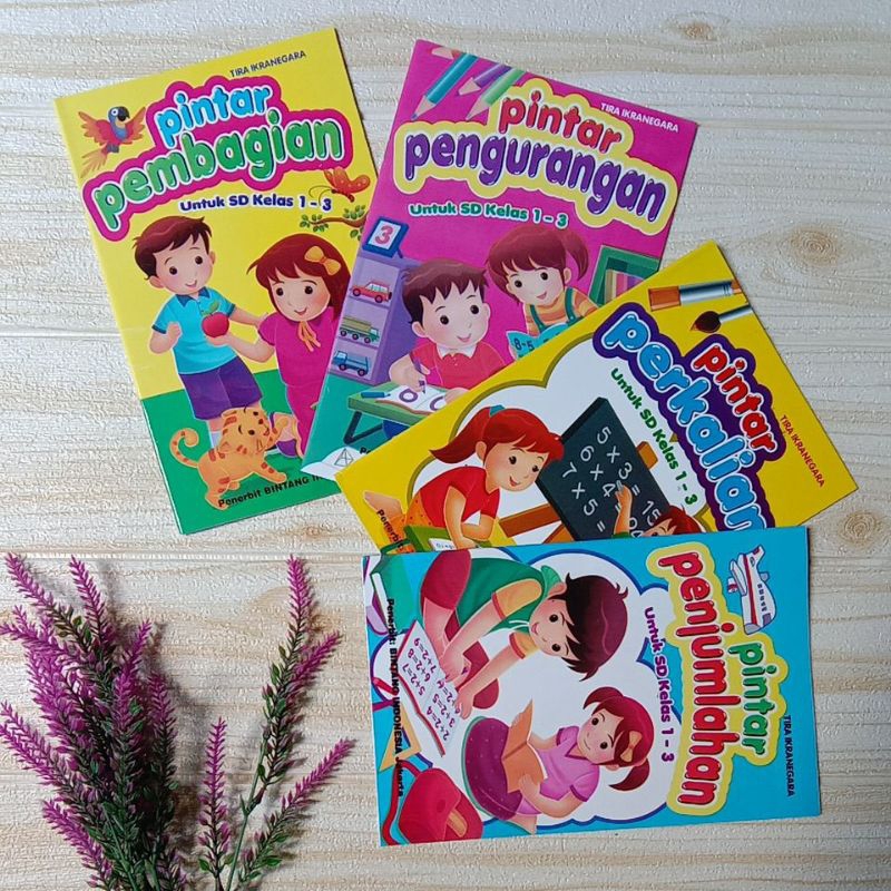 Jual Buku Pintar Berhitung Penjumlahan Pengurangan Untuk SD Shopee