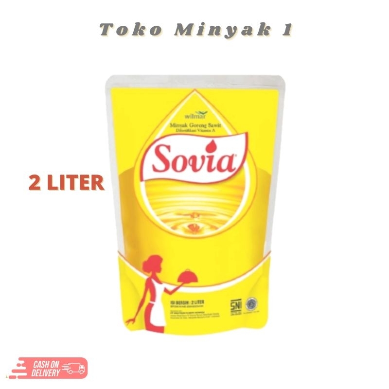 Jual Minyak Goreng Sovia 1L Minyak Goreng Sovia 2 Liter Ukuran Pouch