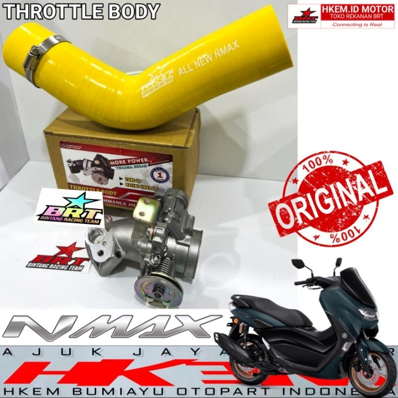 Jual Throttle Body Intake Manifold BRT TB All New Nmax 2020 Aerox Old