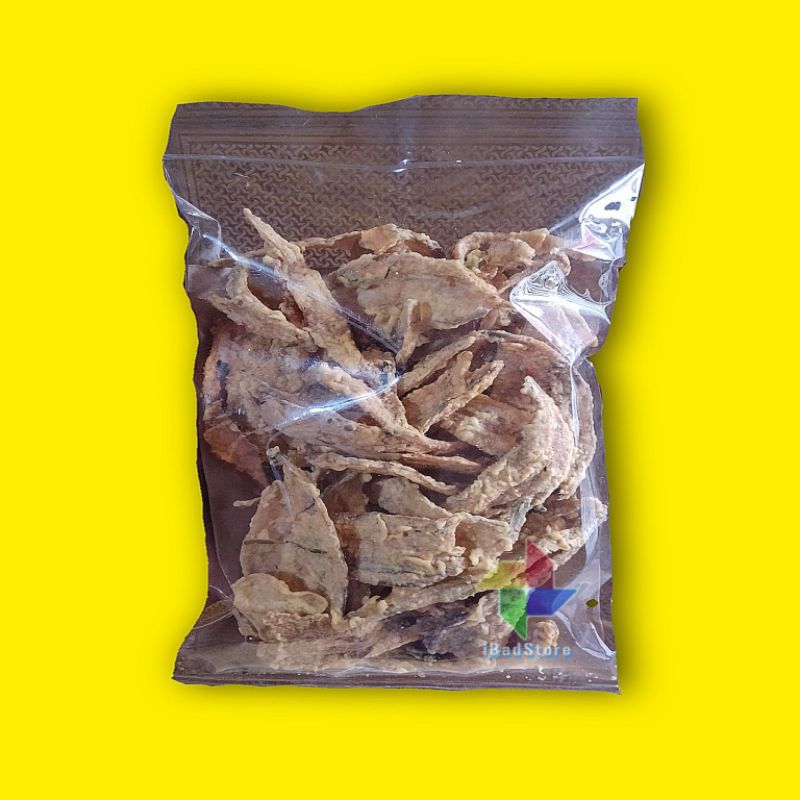 Jual Kripik Ikan Gepeng Crispy 130gram Keripik Ikan Asin Ikan Goreng