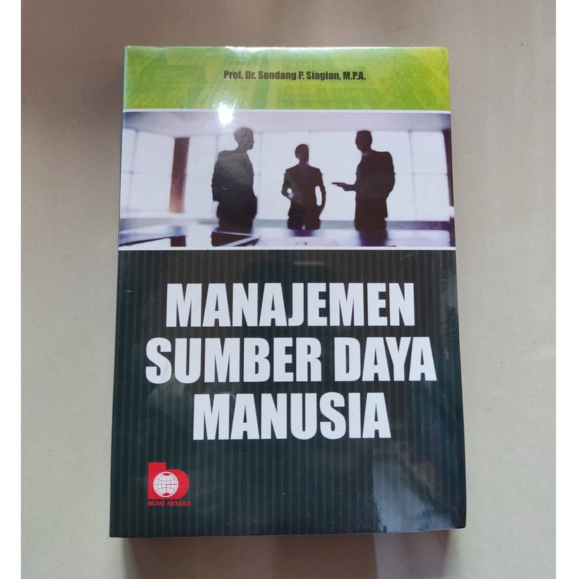 Jual BUKU MANAJEMEN SUMBER DAYA MANUSIA SONDANG P SIAGIAN MSDM