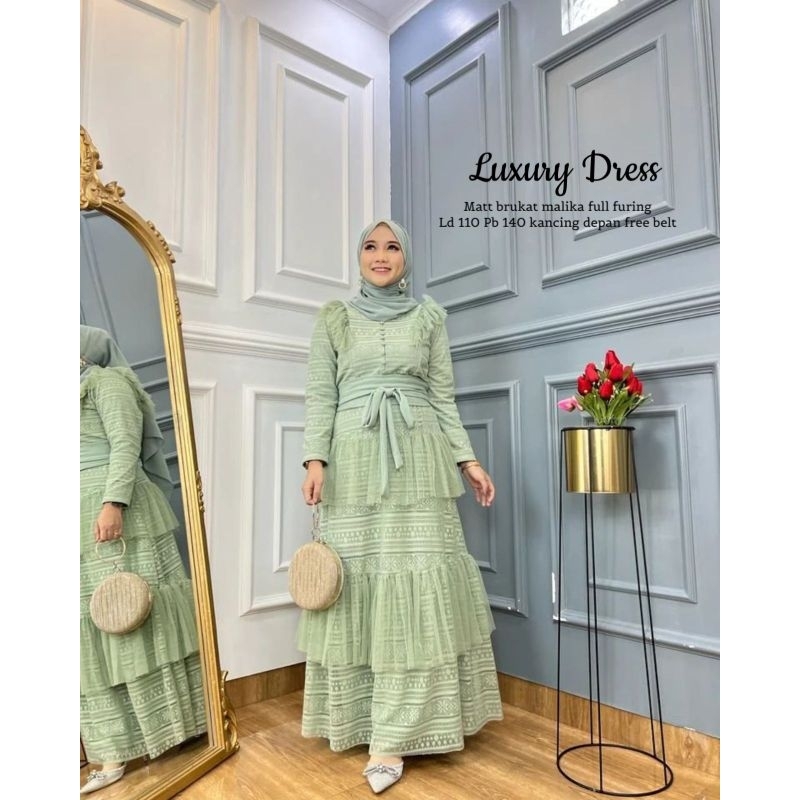 Jual Luxury Dress Label Madani Shopee Indonesia