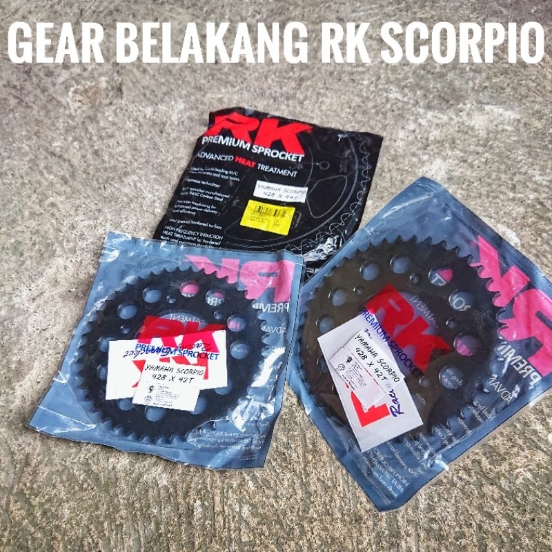 Jual Gear Rk Takasago Belakang Vixion Byson R V V Scorpio