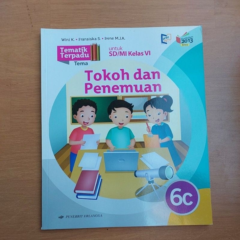 Jual Tematik Terpadu Tema Tokoh Dan Penemuan Jilid C Untuk Sd Mi Kelas