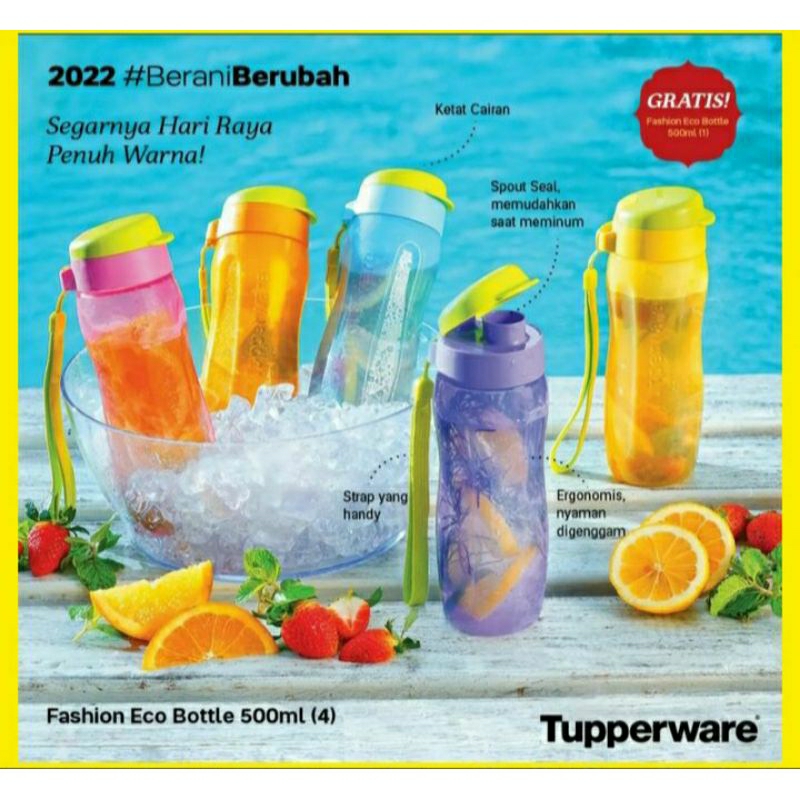 Jual Eco Bottle 500 ML Botol Minum Tupperware Shopee Indonesia