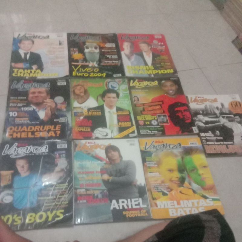 Jual Majalah Bola Vaganza 10 Edisi Shopee Indonesia