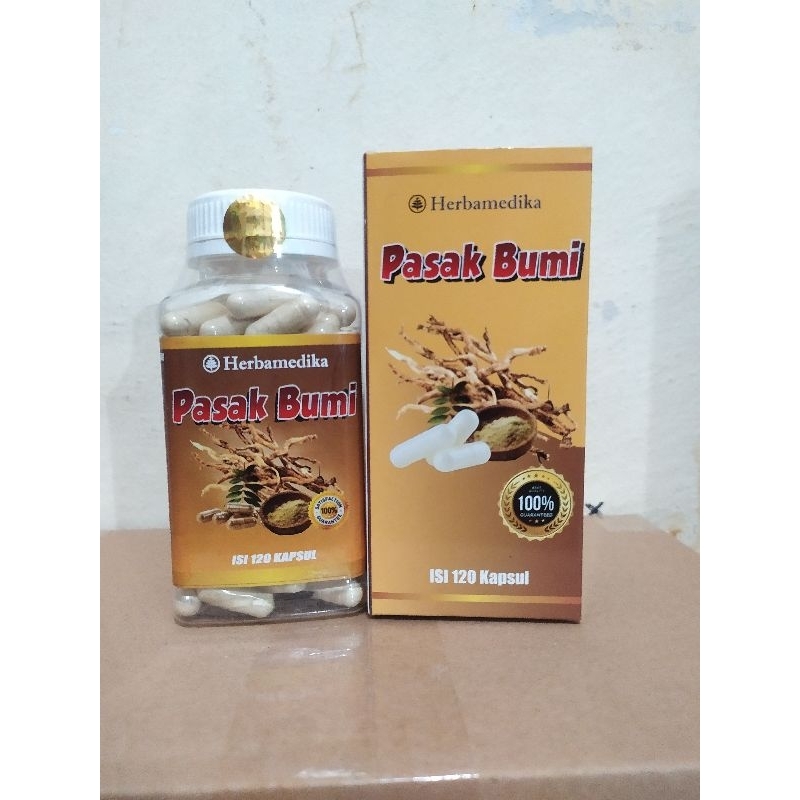 Jual Kapsul Pasak Bumi Herbamedika Isi Shopee Indonesia