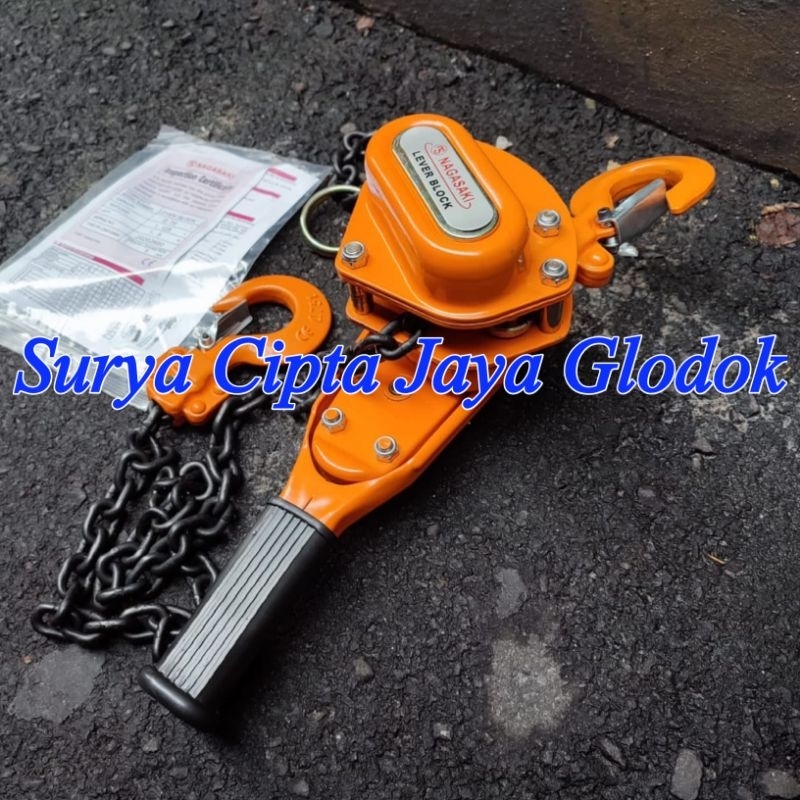 Jual Lever Block Lever Hoist 0 75 Ton X 1 5 Meter Alat Angkut Barang