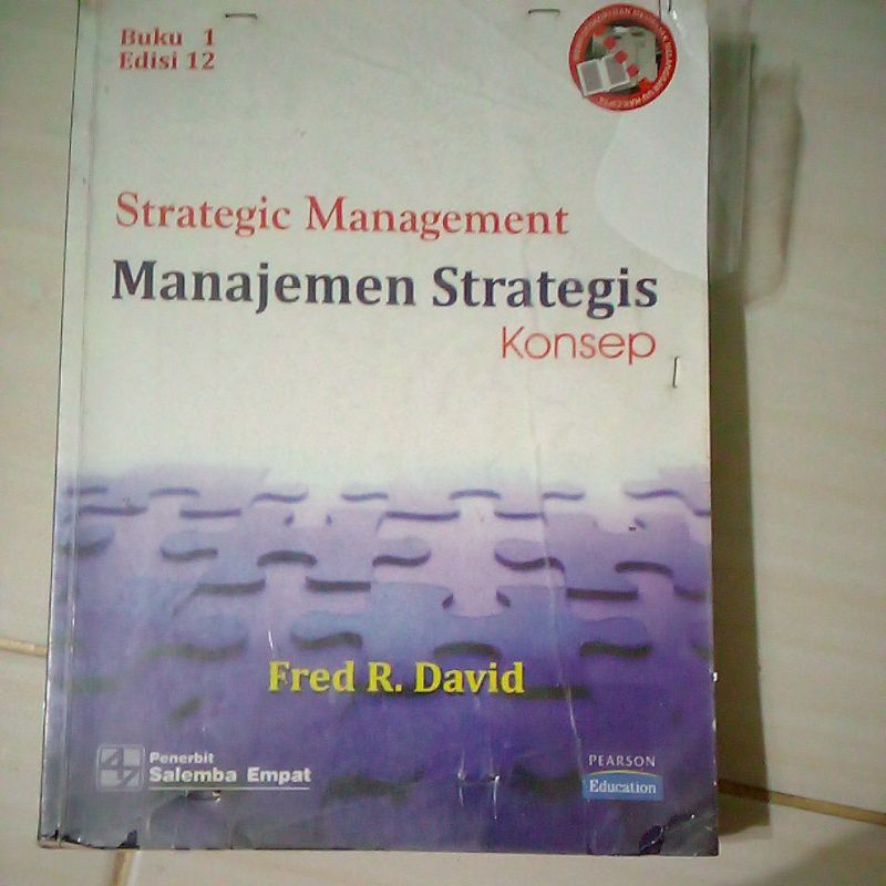 Jual Strategic Management Manajemen Strategis Konsep Original Shopee