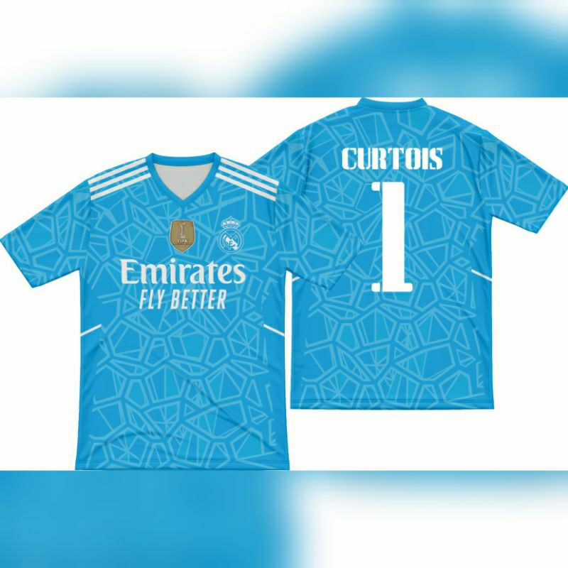 Jual Jersey Kiper Goalkiper Real Madrid 2022 Free Nama Dan Nomor Full