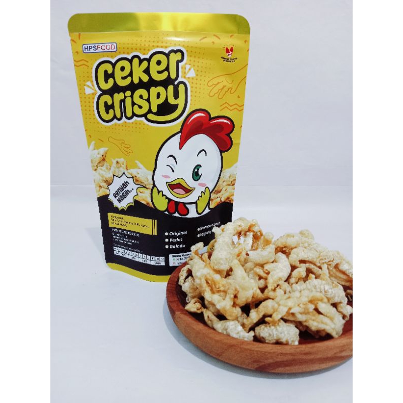 Jual Ceker Crispy Rasa Original Makanan Ringan Snack Shopee Indonesia