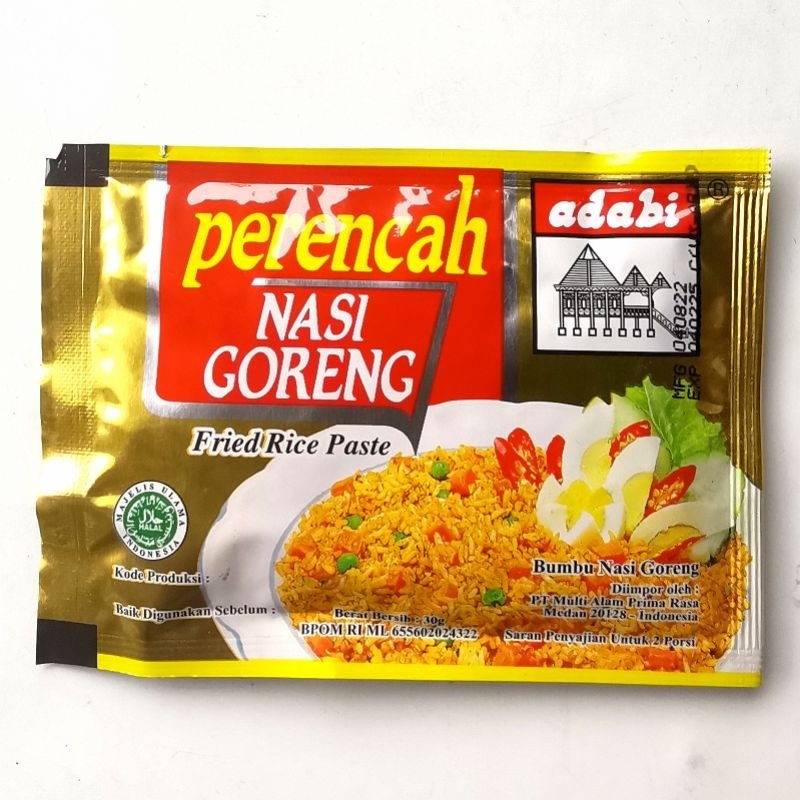 Jual Adabi Prencah Nasi Goreng Bumbu Nasi Goreng Gr Shopee Indonesia