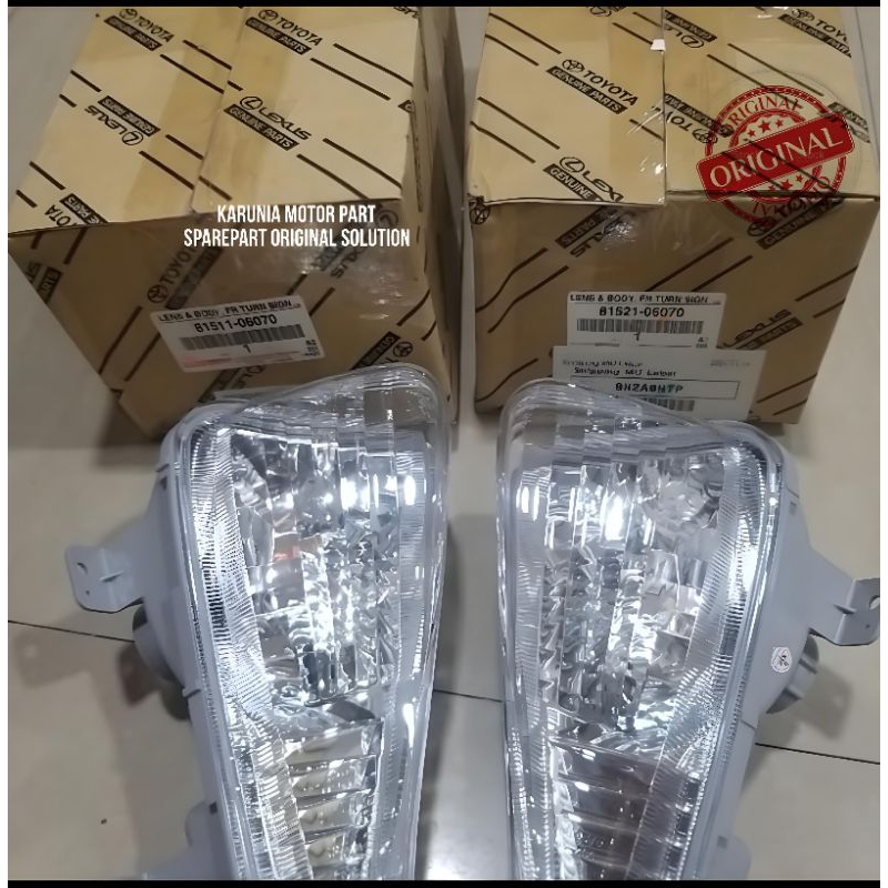 Jual Lampu Sein Bumper Sen Bemper Depan Innova Reborn Facelift Tahun