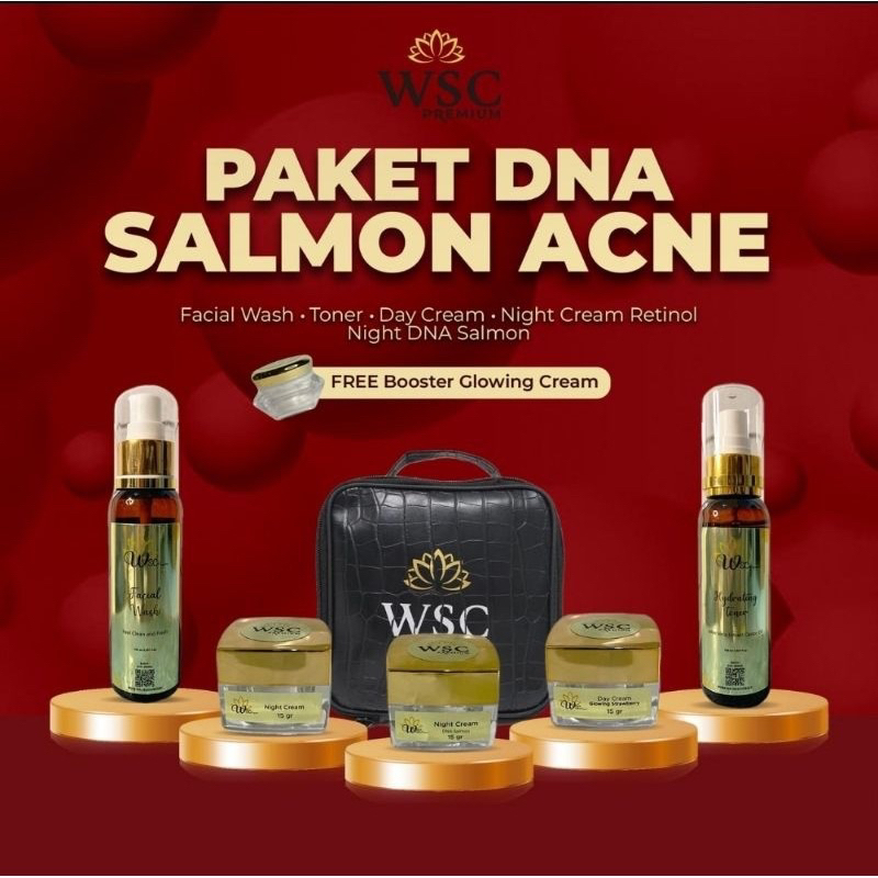 Jual Paket Dna Salmon Basic Acne Flek Shopee Indonesia