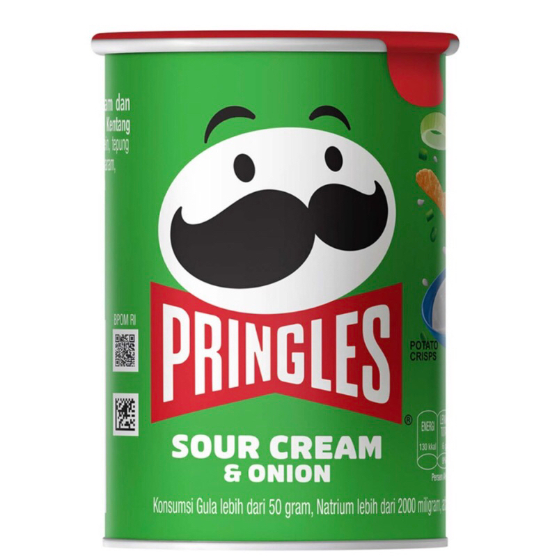 Jual Pringles Sour Cream Onion 42gr 1 Pcs Shopee Indonesia