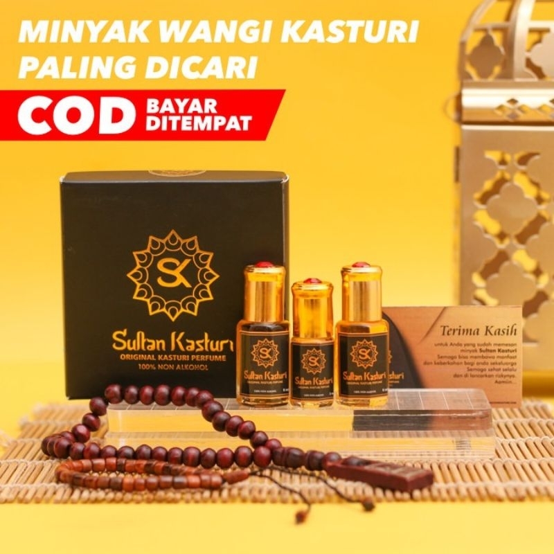 Jual Parfum Sultan Kasturi Asli 100 Murni Tanpa Campuran Farpum