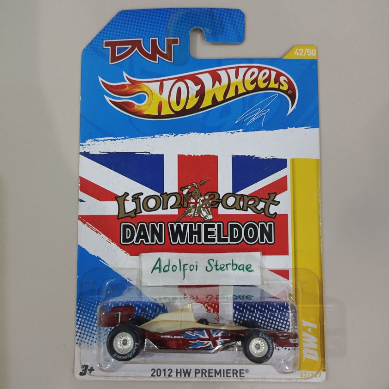 Jual Hotwheels Hot Wheels Dw 1 Dw1 Dw 1 2012 Hw Premiere Lionheart Dan