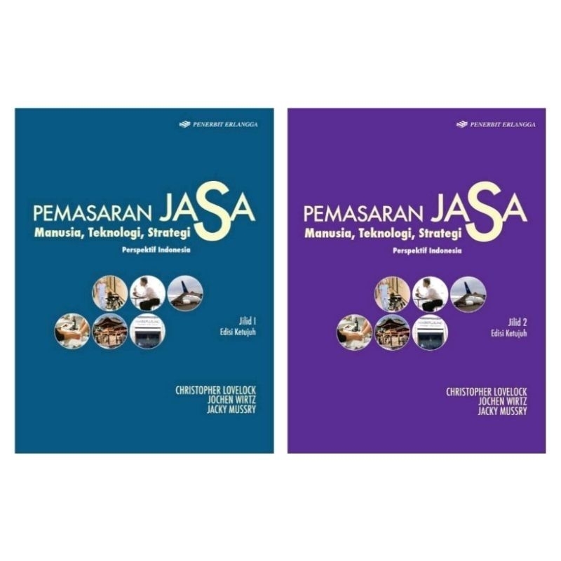 Jual PEMASARAN JASA MANUSIA TEKNOLOGI STRATEGI JILID 1 2 EDISI 7