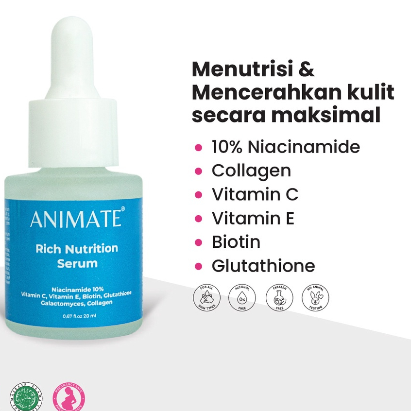 Jual ANIMATE SERUM Whitening Dark Spot Acne Care 24k Gold