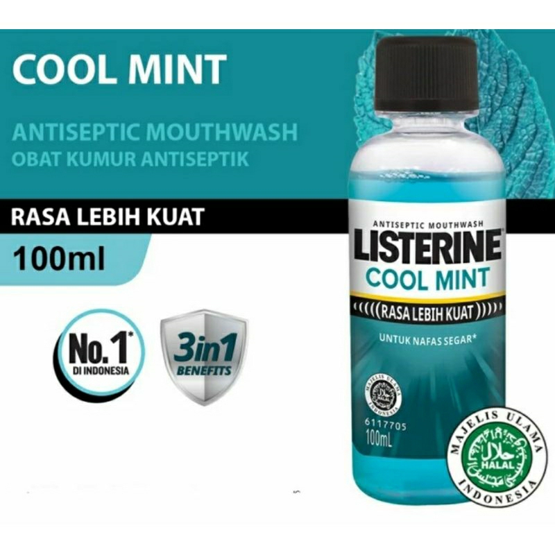 Jual LISTERINE Cool Mint Antiseptic Mouthwash Obat Kumur Antiseptik