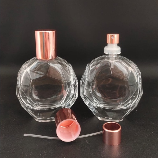 Jual Botol Parfum V32460 55ml Easypump Rose Gold Ring Tutup Nonfull