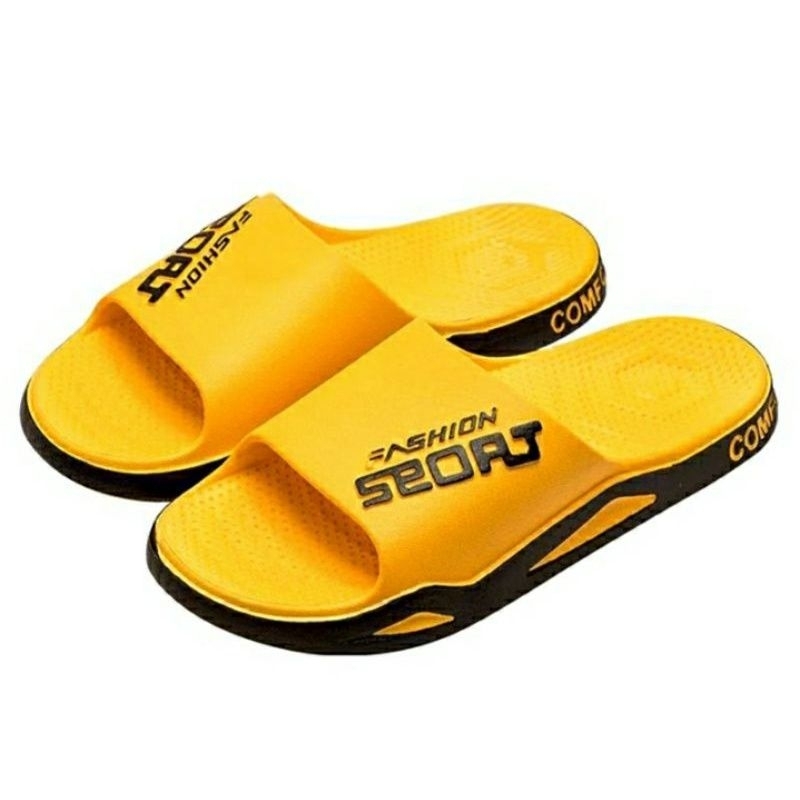 Jual Sandal Impor Pria Sandal Karet Selop Cowok Sandal Slide Sandal