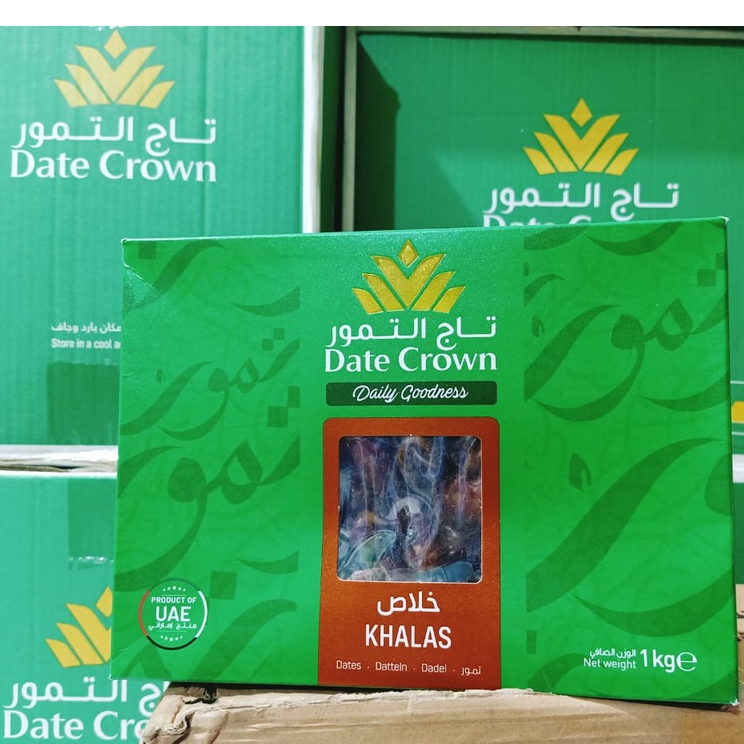 Jual Kurma Date Crown Khalas Karton Isi Box Box Kg Kurma