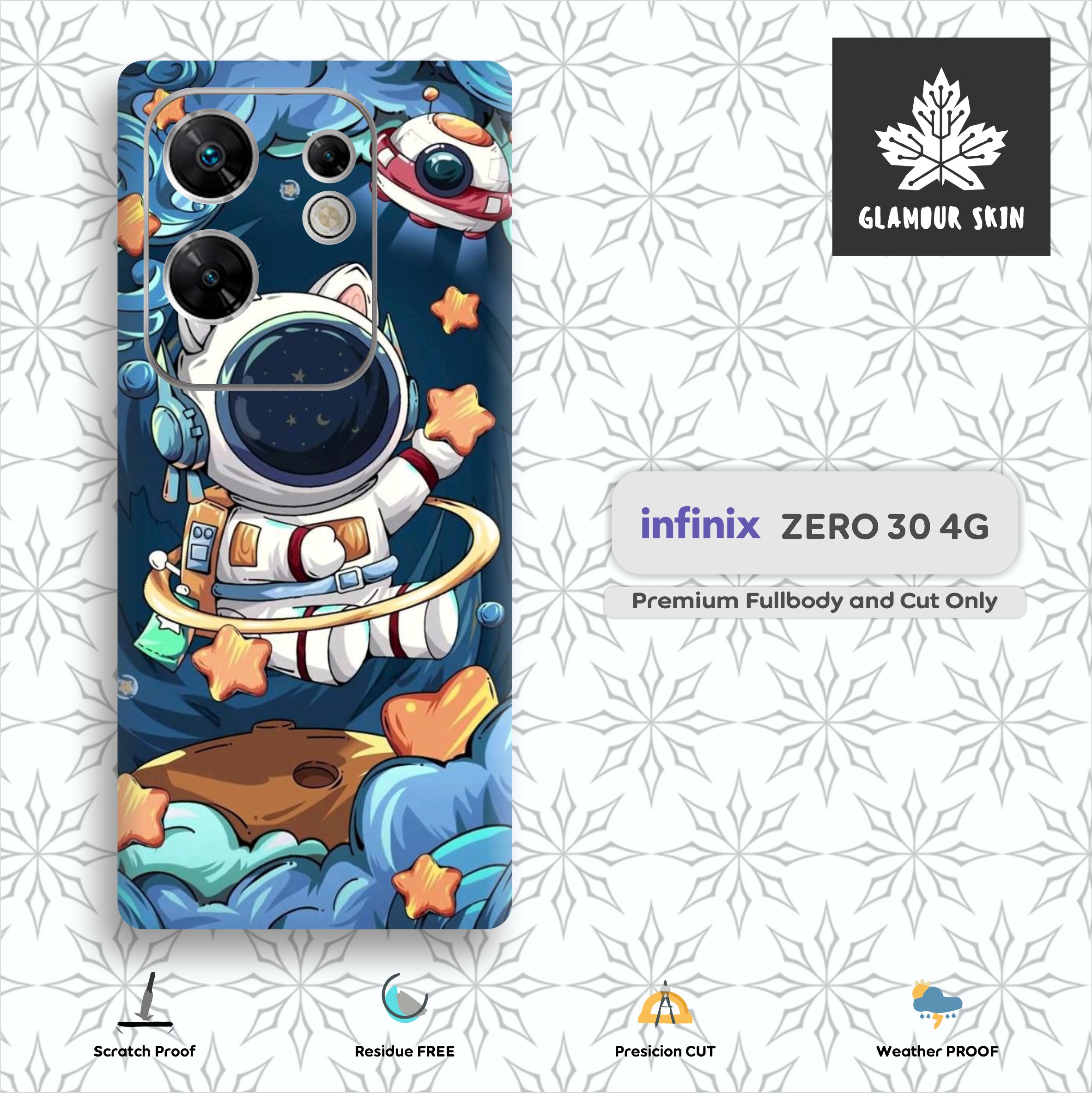 Jual 2PCS INFINIX ZERO 30 4G Fullbody Garskin Case Stiker Protector