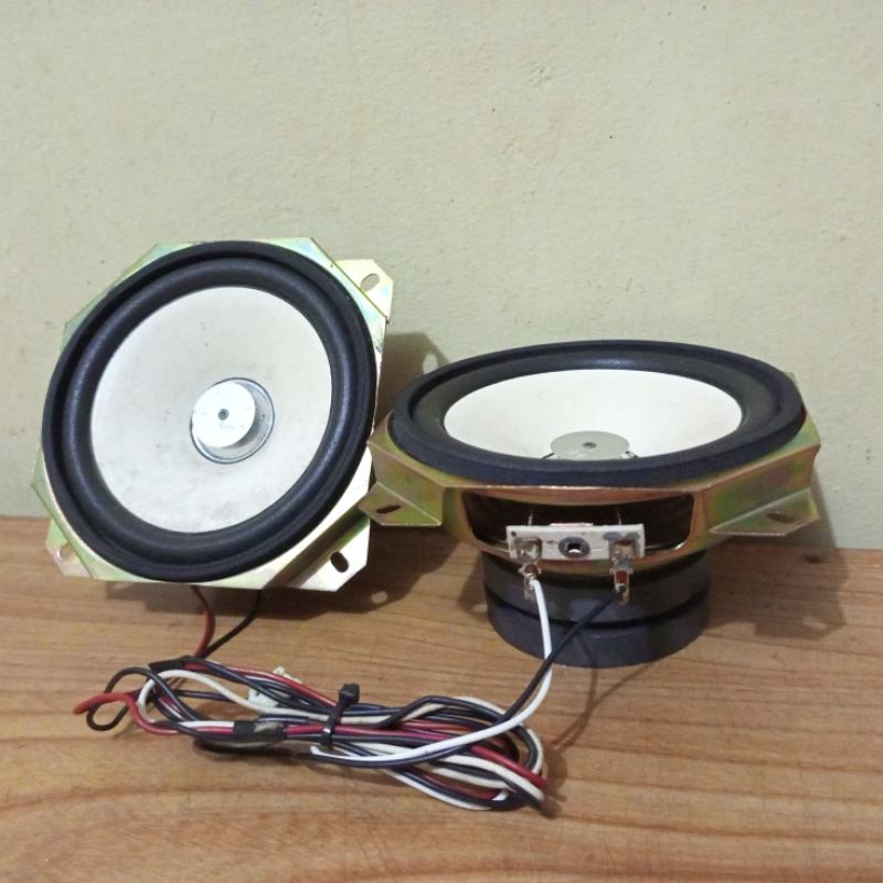 Jual Speaker Woofer 4 Inch Original Polytron GV502MR Sepasang