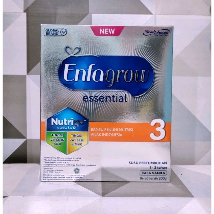 Jual Enfagrow Essential 3 Kemasan 400 Gr Shopee Indonesia