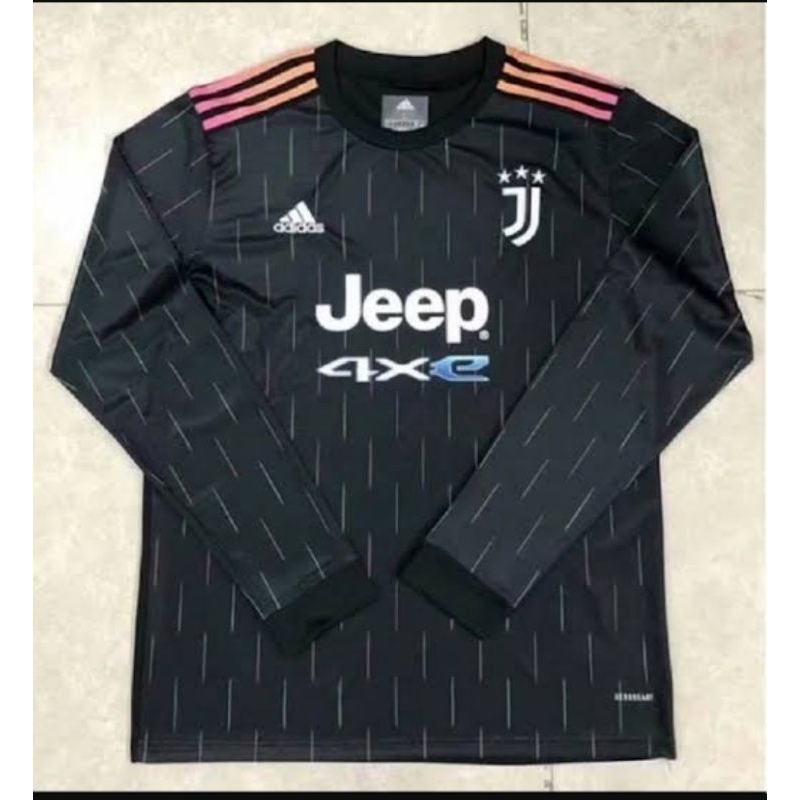 Jual Import Jersey Bola Ls Longsleeve Long Sleeve Juve Away Black Hitam