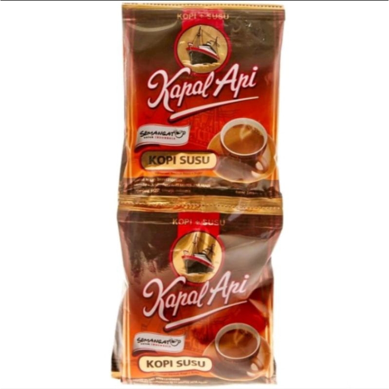 Jual Kopi Kapal Api Susu Isi 10sachet Shopee Indonesia